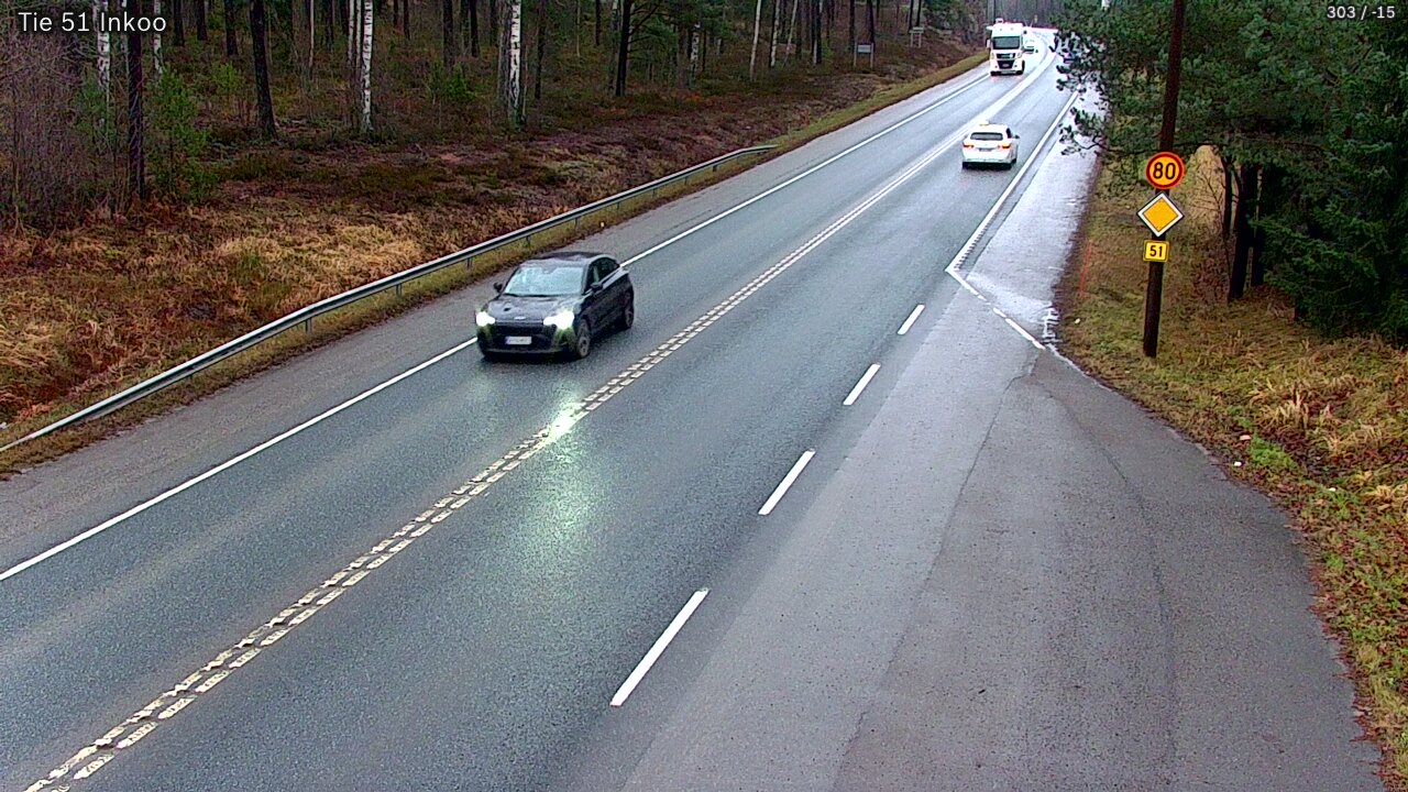 Weather Camera Image Road 51 Inkoo, Inkoo, Uusimaa