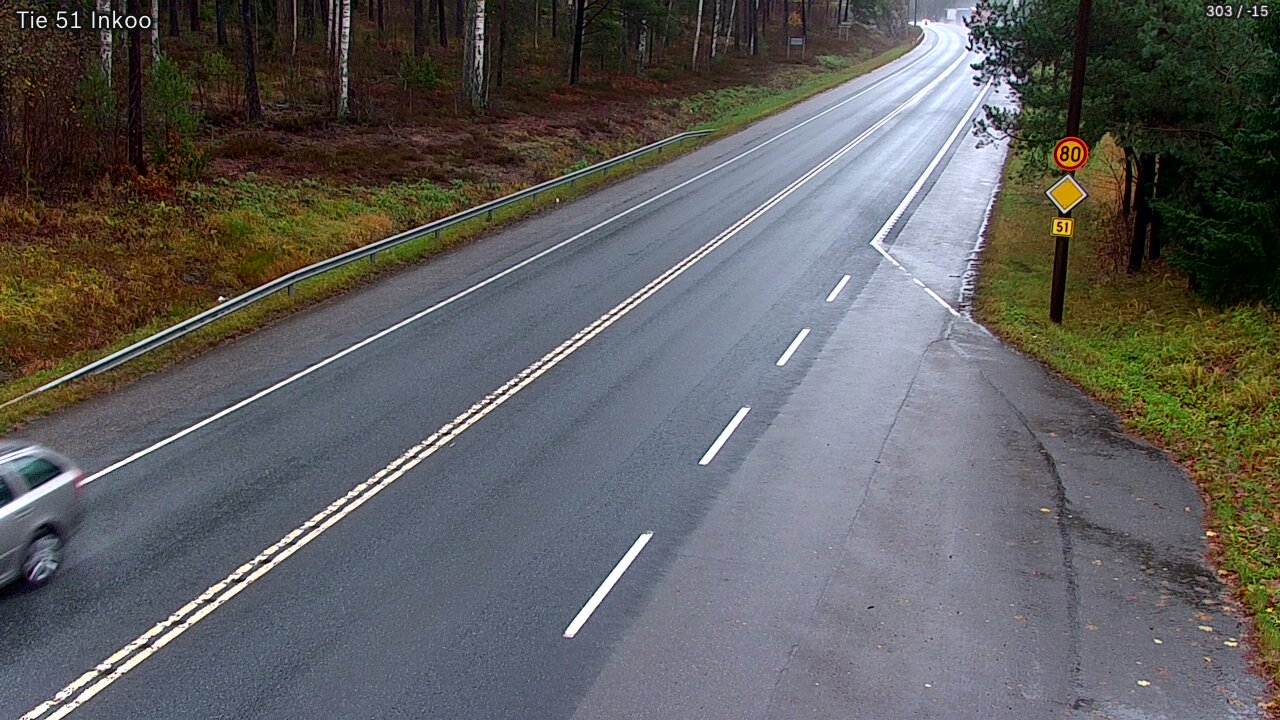 Weather Camera Image Road 51 Inkoo, Inkoo, Uusimaa