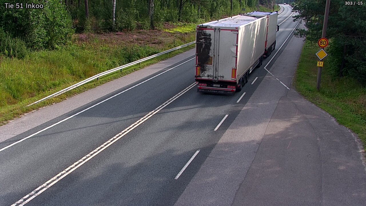 Weather Camera Image Road 51 Inkoo, Inkoo, Uusimaa