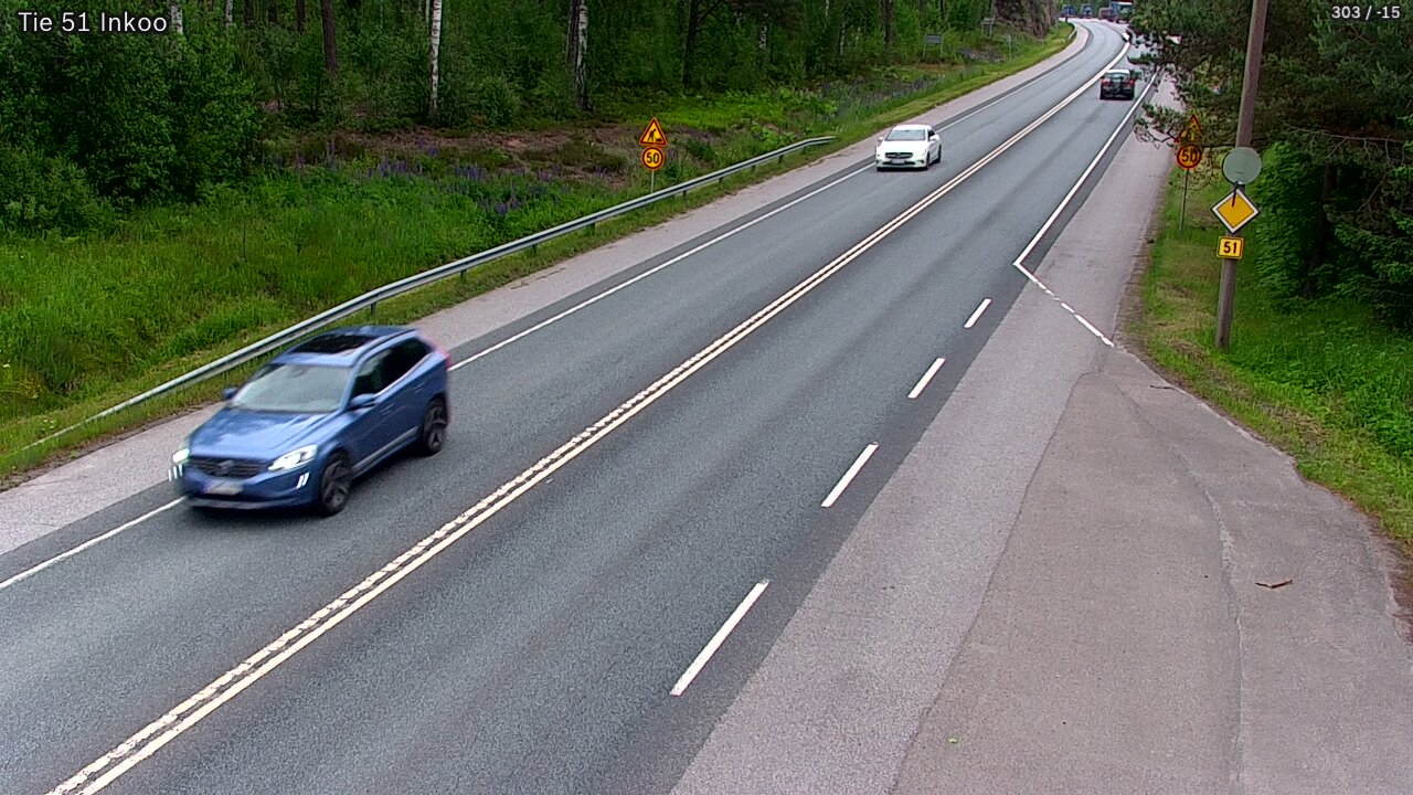 Weather Camera Image Väg 51 Ingå, Inkoo, Uusimaa