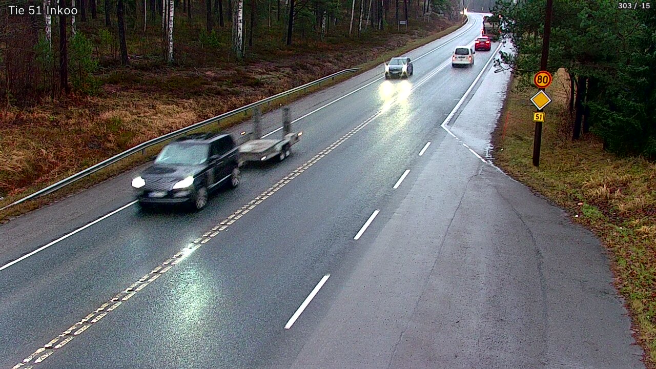 Weather Camera Image Road 51 Inkoo, Inkoo, Uusimaa