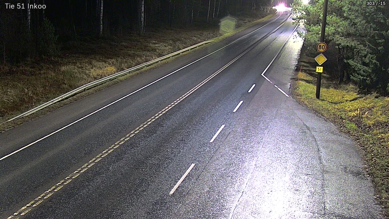 Weather Camera Image Road 51 Inkoo, Inkoo, Uusimaa
