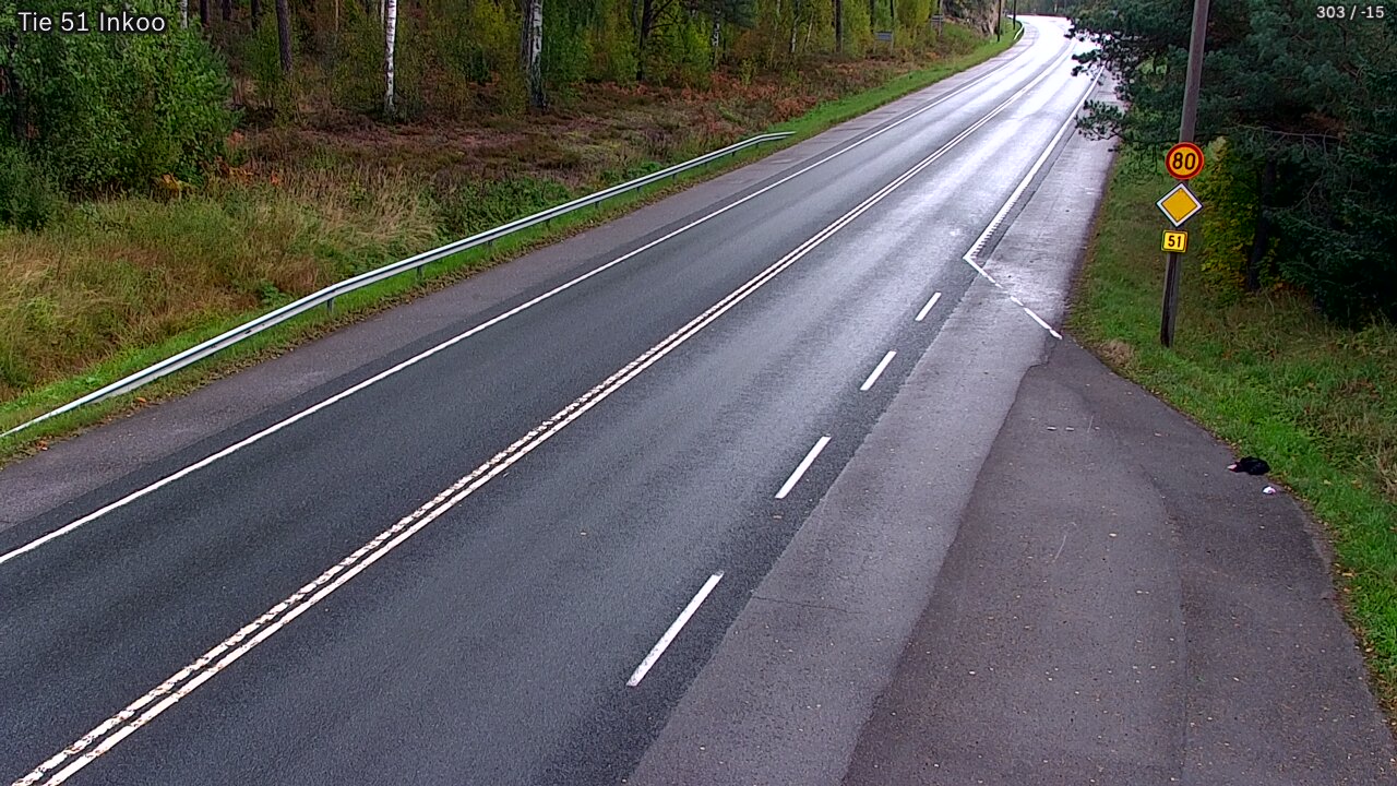 Weather Camera Image Road 51 Inkoo, Inkoo, Uusimaa