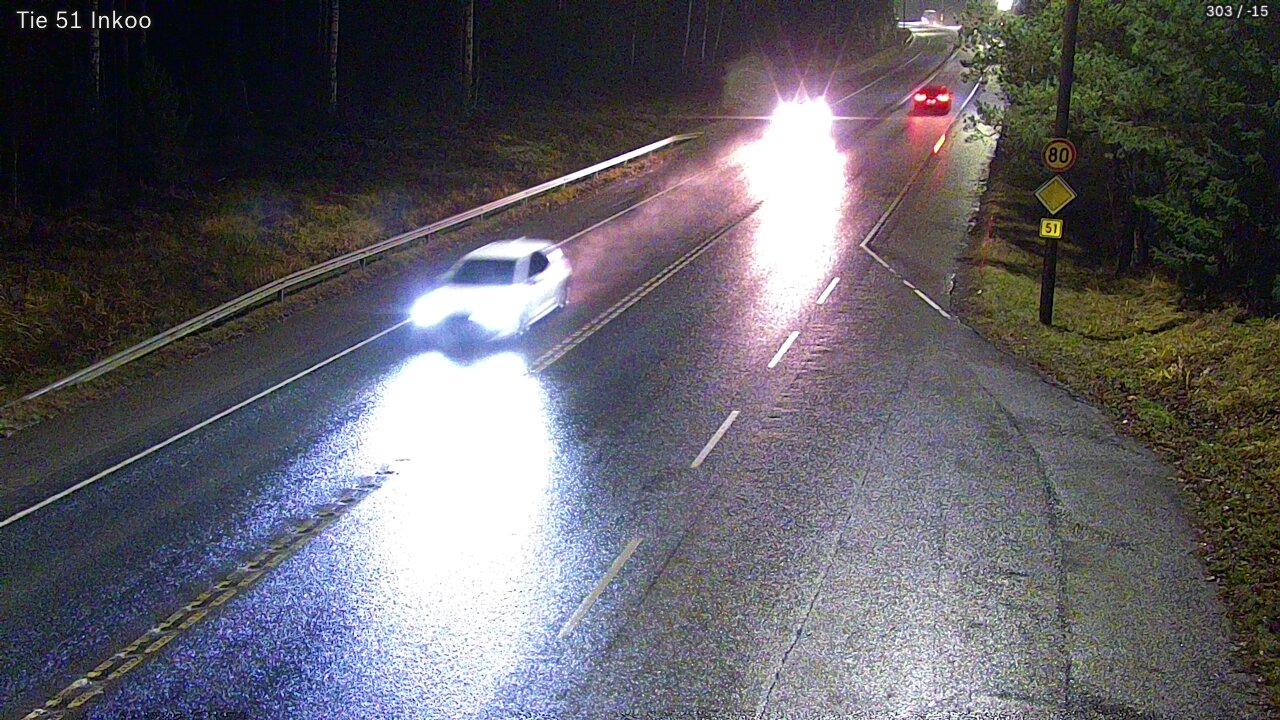 Weather Camera Image Road 51 Inkoo, Inkoo, Uusimaa