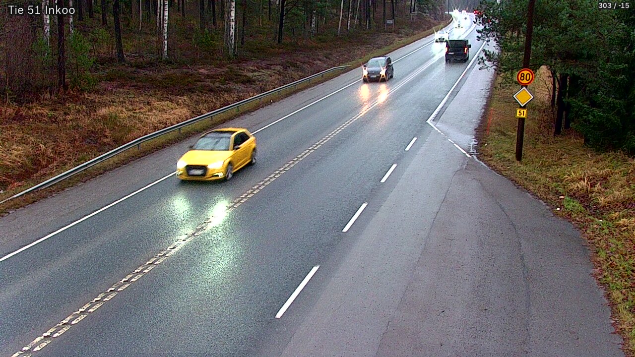 Weather Camera Image Road 51 Inkoo, Inkoo, Uusimaa