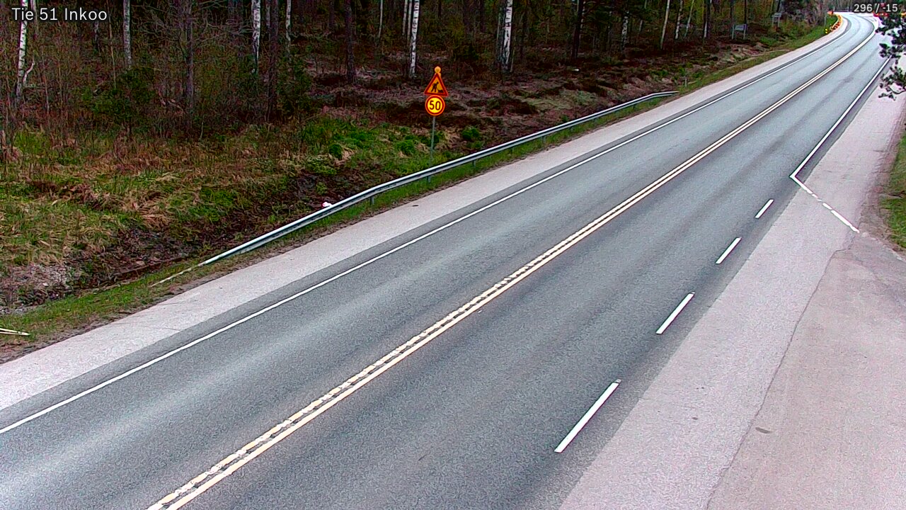 Weather Camera Image Väg 51 Ingå, Inkoo, Uusimaa