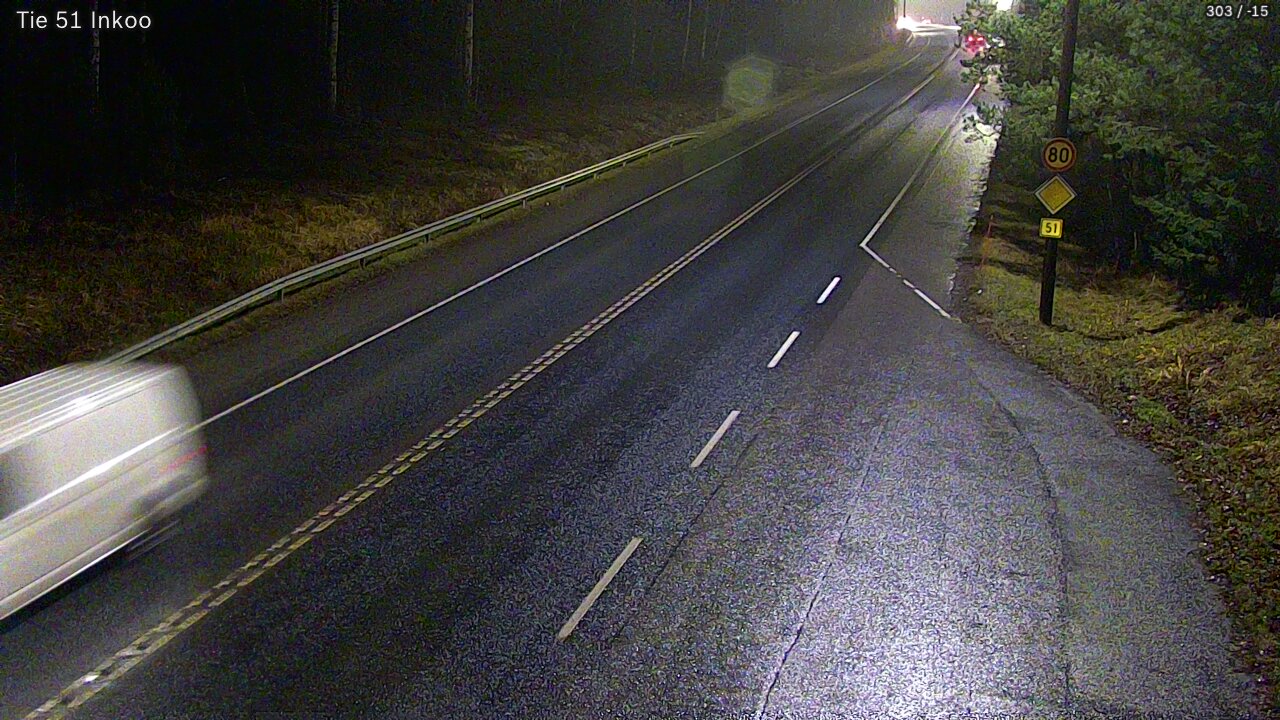 Weather Camera Image Road 51 Inkoo, Inkoo, Uusimaa