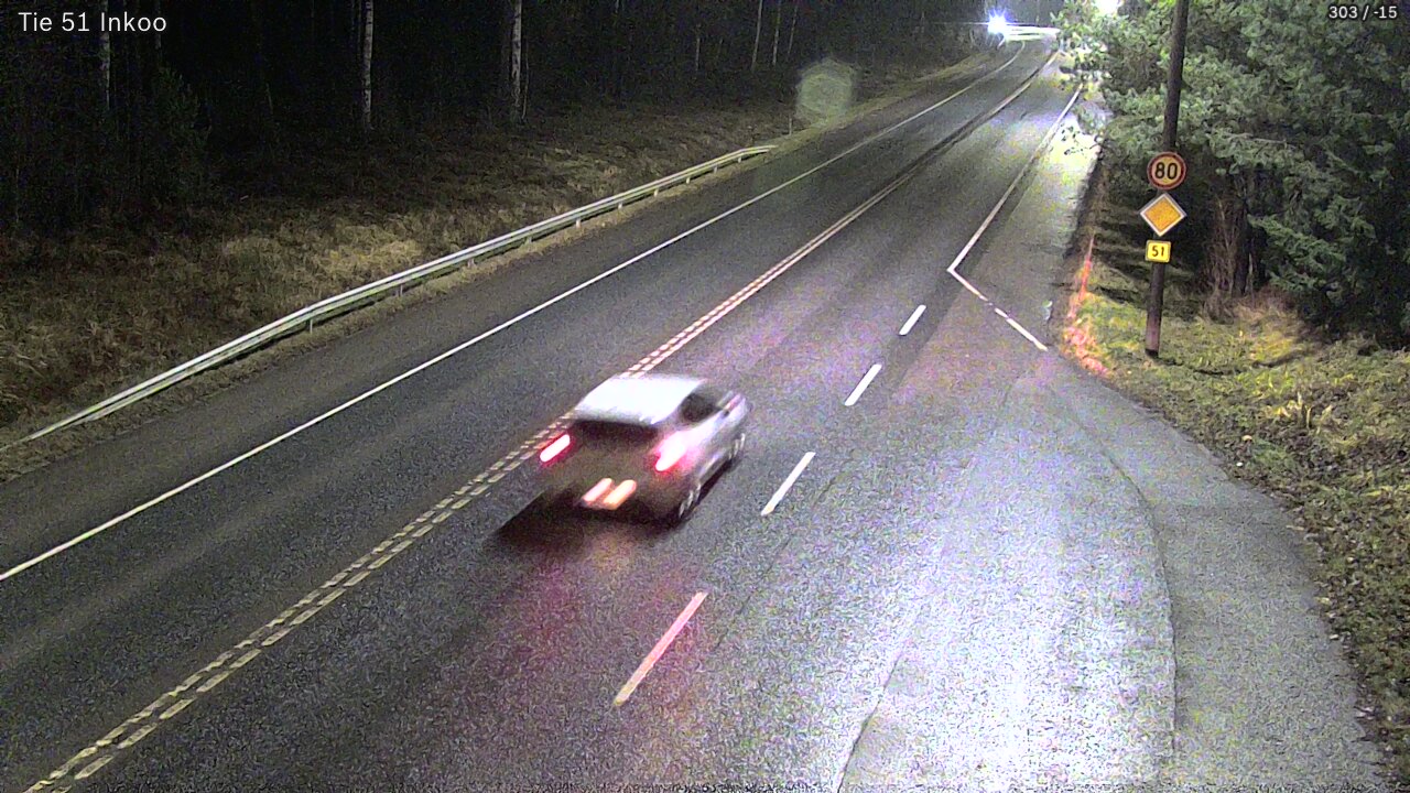 Weather Camera Image Road 51 Inkoo, Inkoo, Uusimaa
