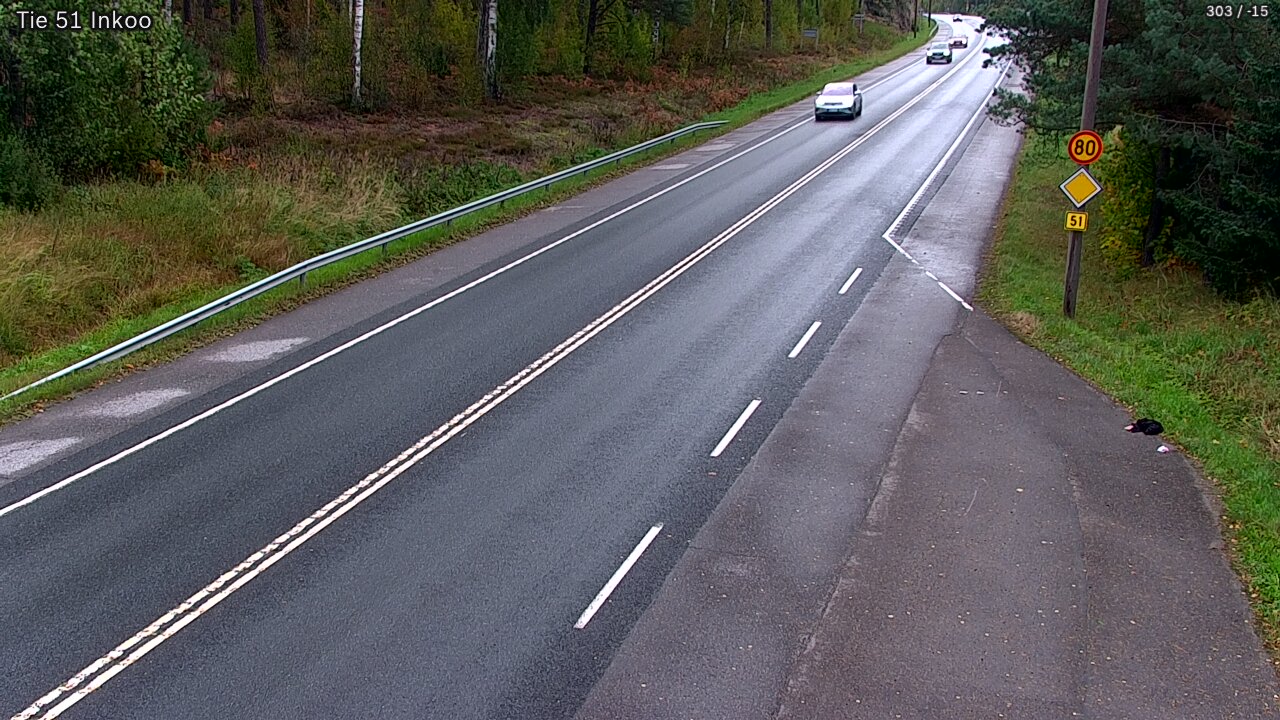 Weather Camera Image Road 51 Inkoo, Inkoo, Uusimaa