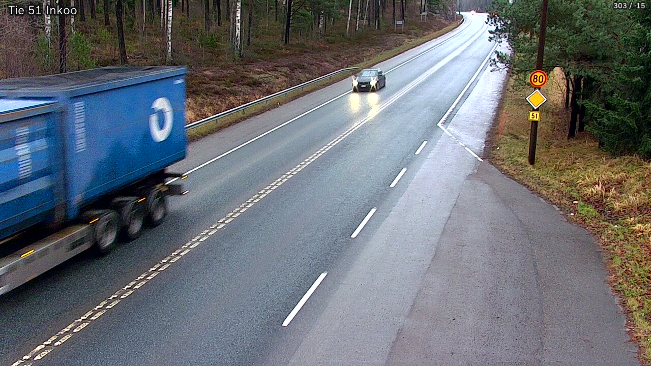 Weather Camera Image Road 51 Inkoo, Inkoo, Uusimaa