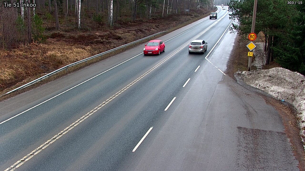 Weather Camera Image Road 51 Inkoo, Inkoo, Uusimaa