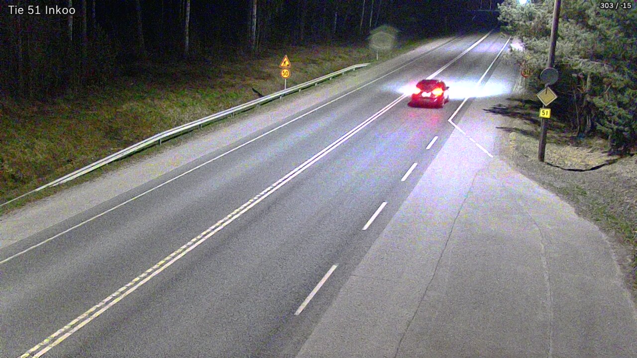 Weather Camera Image Väg 51 Ingå, Inkoo, Uusimaa
