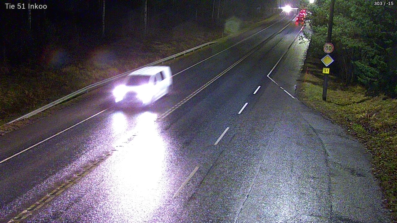 Weather Camera Image Road 51 Inkoo, Inkoo, Uusimaa