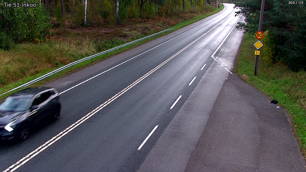 Weather Camera Image Road 51 Inkoo, Inkoo, Uusimaa