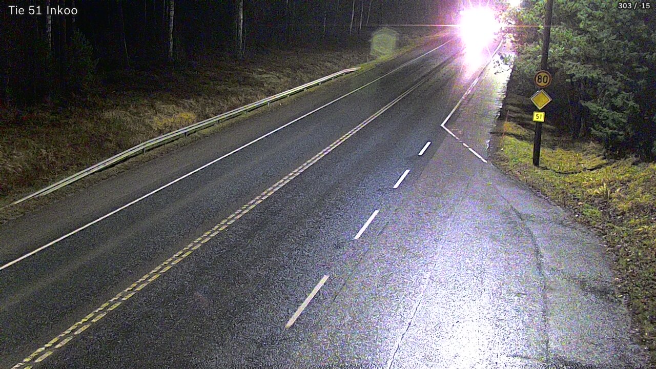 Weather Camera Image Road 51 Inkoo, Inkoo, Uusimaa