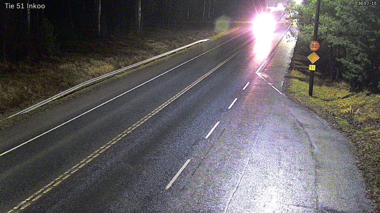 Weather Camera Image Road 51 Inkoo, Inkoo, Uusimaa