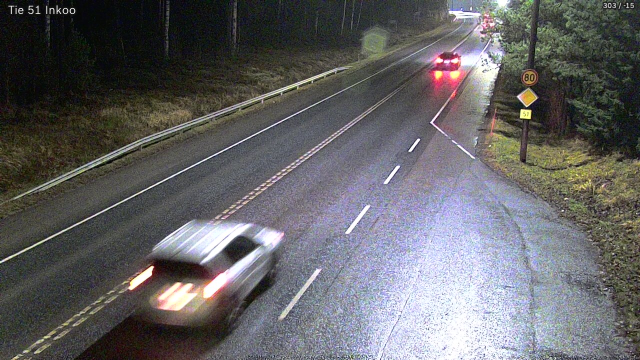 Weather Camera Image Road 51 Inkoo, Inkoo, Uusimaa