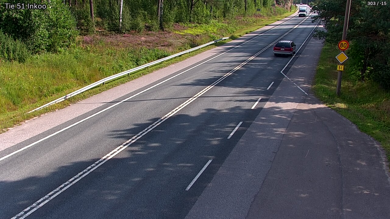 Weather Camera Image Road 51 Inkoo, Inkoo, Uusimaa