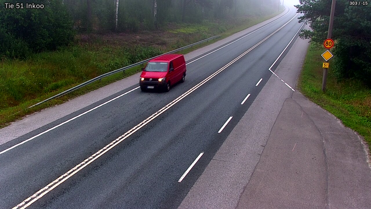 Weather Camera Image Road 51 Inkoo, Inkoo, Uusimaa