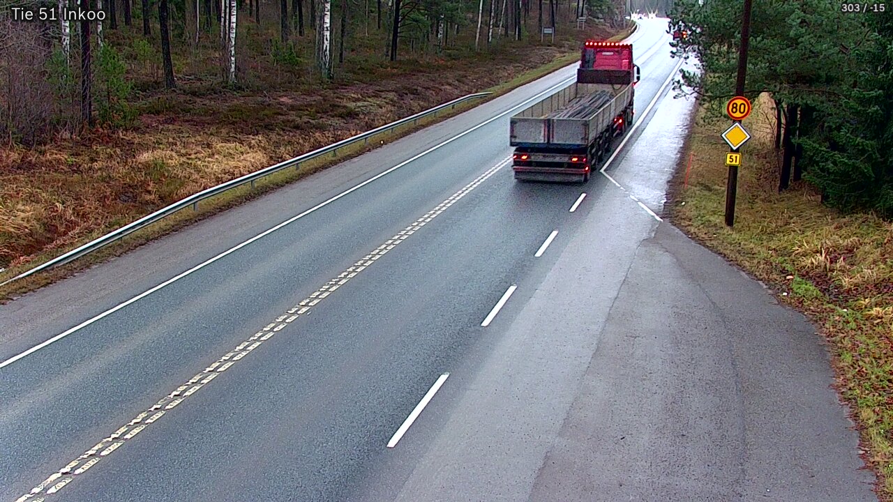 Weather Camera Image Road 51 Inkoo, Inkoo, Uusimaa