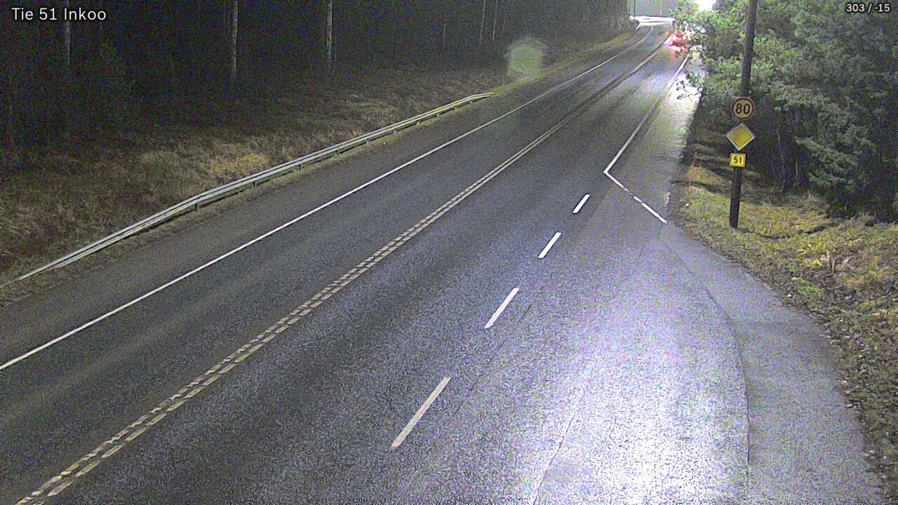 Weather Camera Image Road 51 Inkoo, Inkoo, Uusimaa