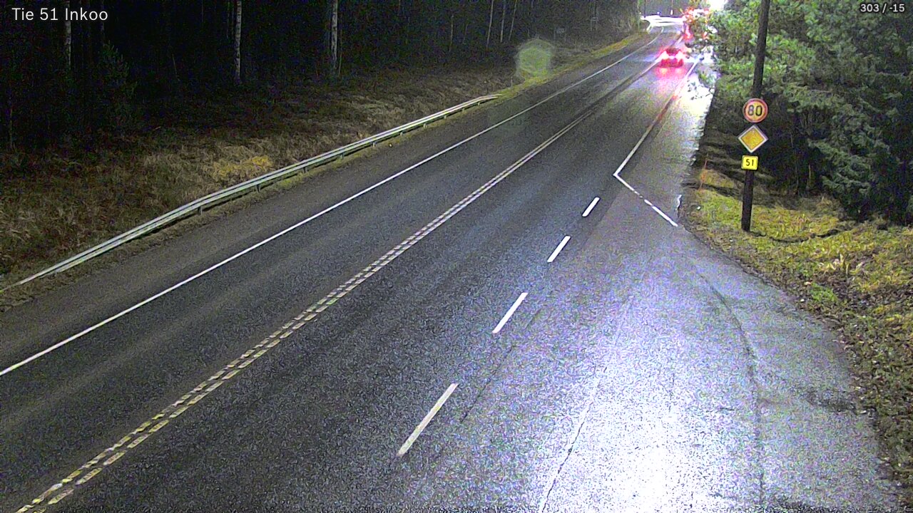 Weather Camera Image Road 51 Inkoo, Inkoo, Uusimaa