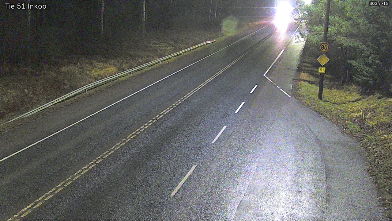 Weather Camera Image Road 51 Inkoo, Inkoo, Uusimaa