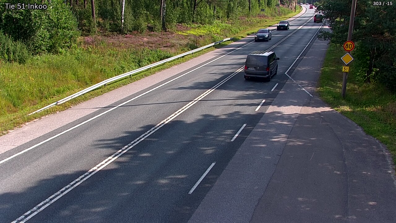 Weather Camera Image Road 51 Inkoo, Inkoo, Uusimaa