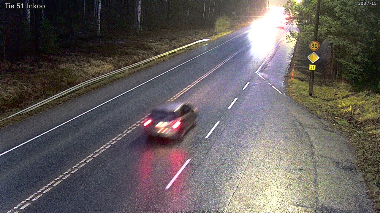 Weather Camera Image Road 51 Inkoo, Inkoo, Uusimaa