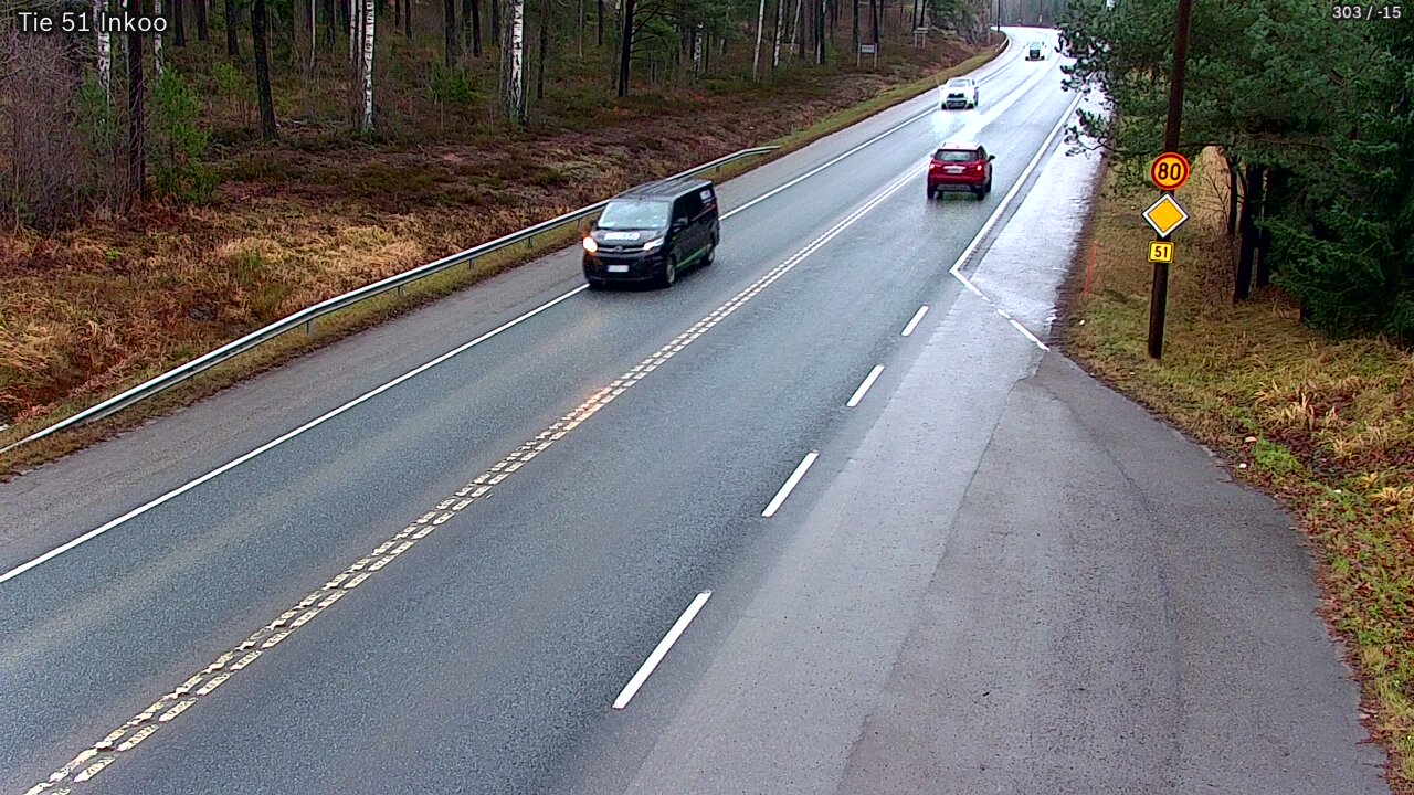 Weather Camera Image Road 51 Inkoo, Inkoo, Uusimaa