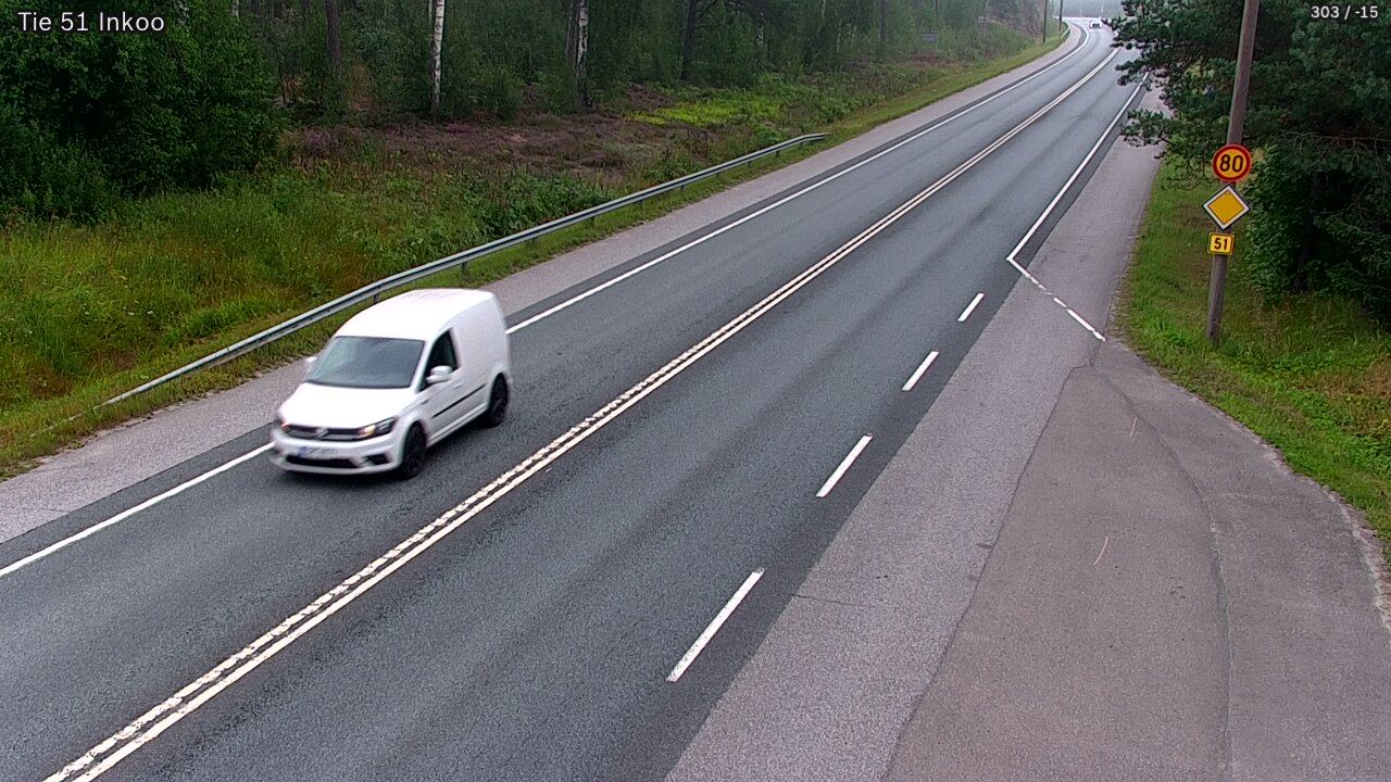 Weather Camera Image Road 51 Inkoo, Inkoo, Uusimaa