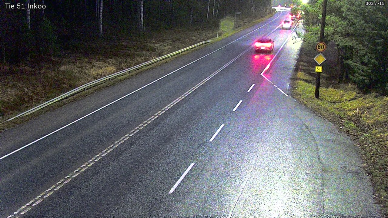 Weather Camera Image Road 51 Inkoo, Inkoo, Uusimaa