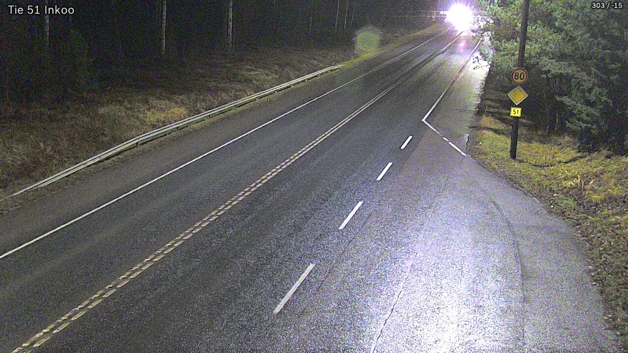 Weather Camera Image Road 51 Inkoo, Inkoo, Uusimaa