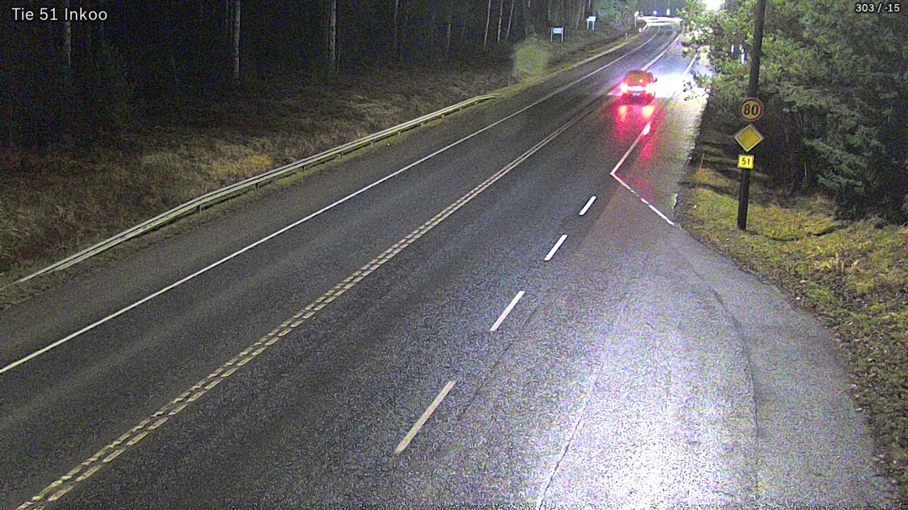 Weather Camera Image Road 51 Inkoo, Inkoo, Uusimaa
