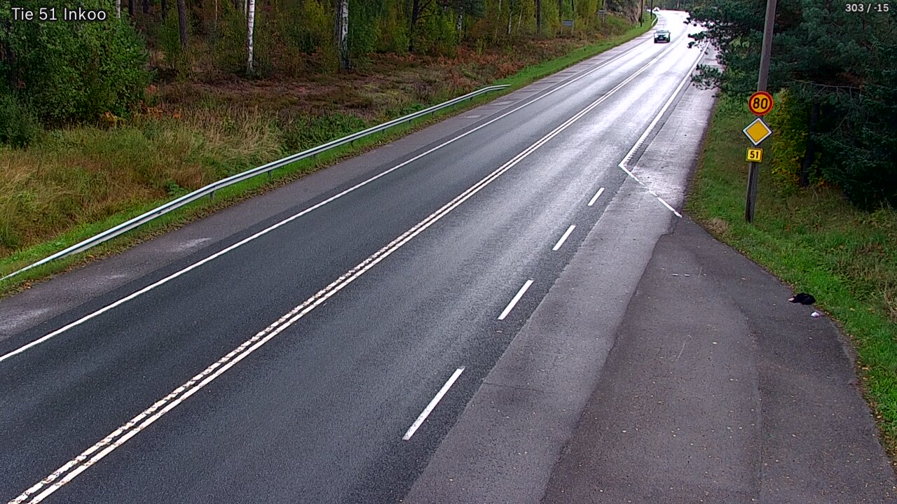 Weather Camera Image Road 51 Inkoo, Inkoo, Uusimaa