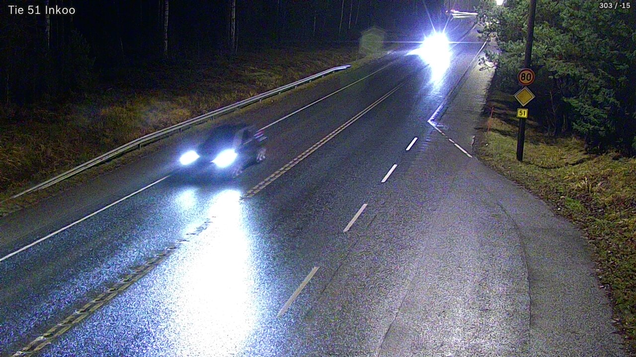 Weather Camera Image Road 51 Inkoo, Inkoo, Uusimaa