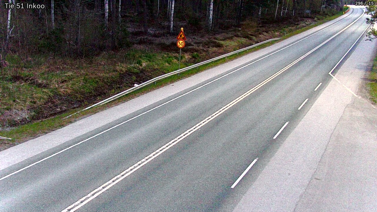 Weather Camera Image Road 51 Inkoo, Inkoo, Uusimaa