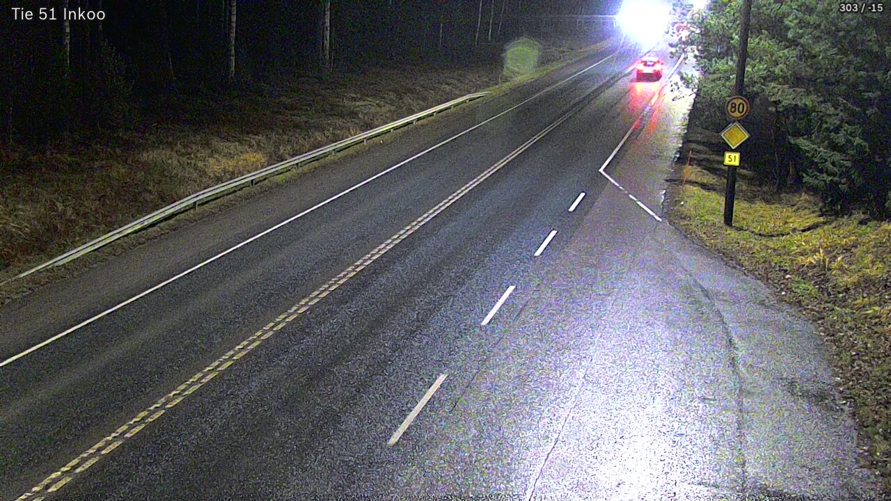 Weather Camera Image Road 51 Inkoo, Inkoo, Uusimaa