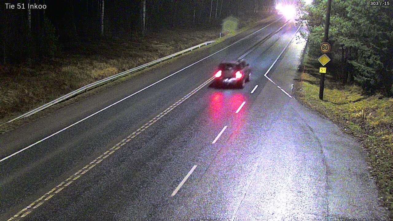 Weather Camera Image Road 51 Inkoo, Inkoo, Uusimaa