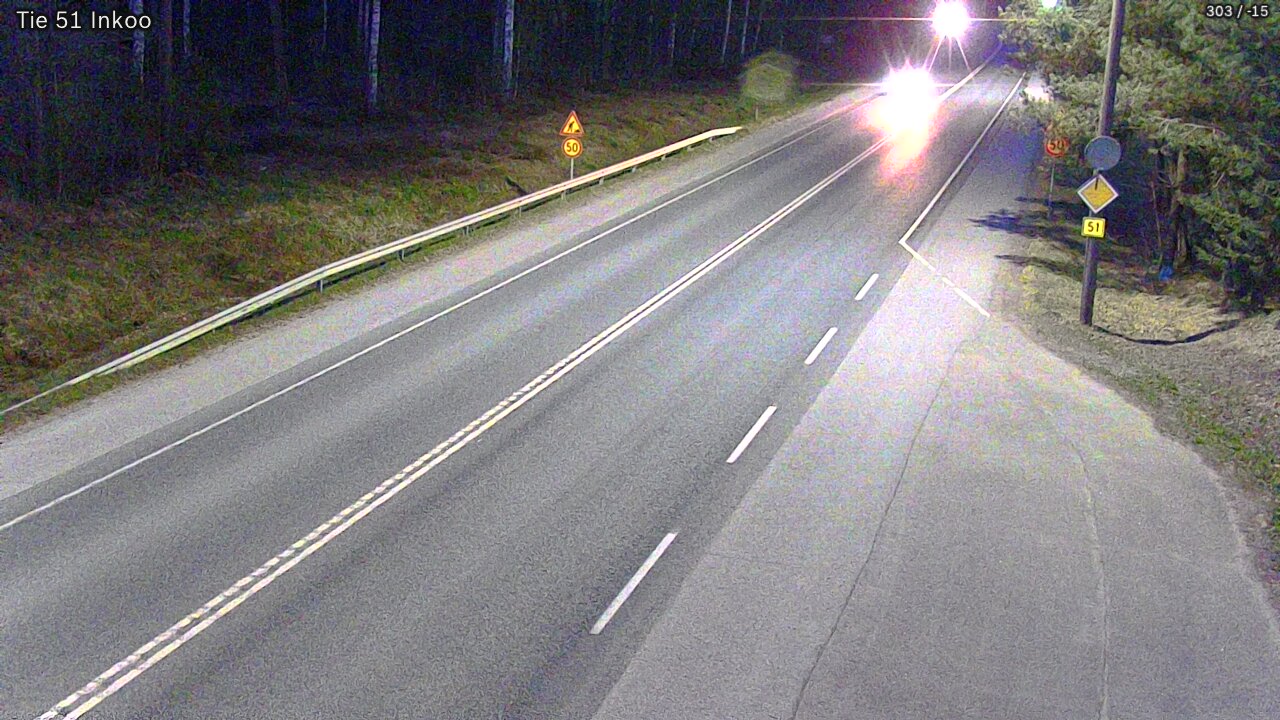 Weather Camera Image Väg 51 Ingå, Inkoo, Uusimaa