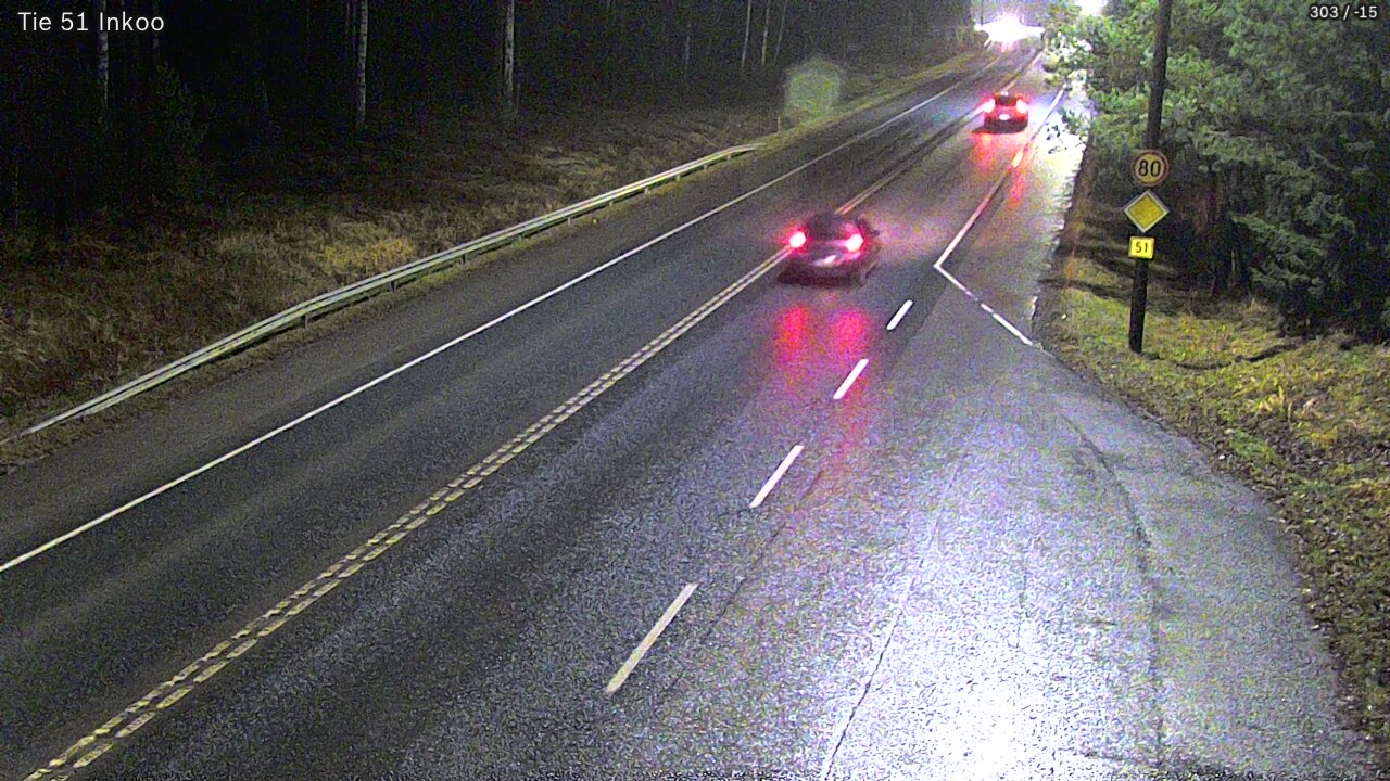 Weather Camera Image Road 51 Inkoo, Inkoo, Uusimaa