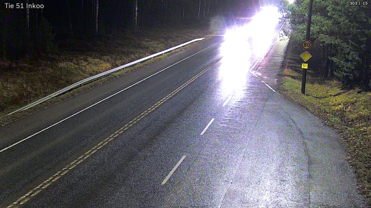 Weather Camera Image Road 51 Inkoo, Inkoo, Uusimaa