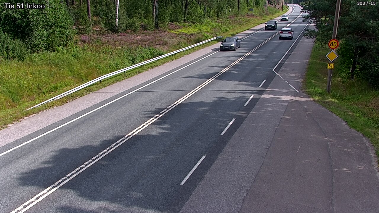 Weather Camera Image Road 51 Inkoo, Inkoo, Uusimaa