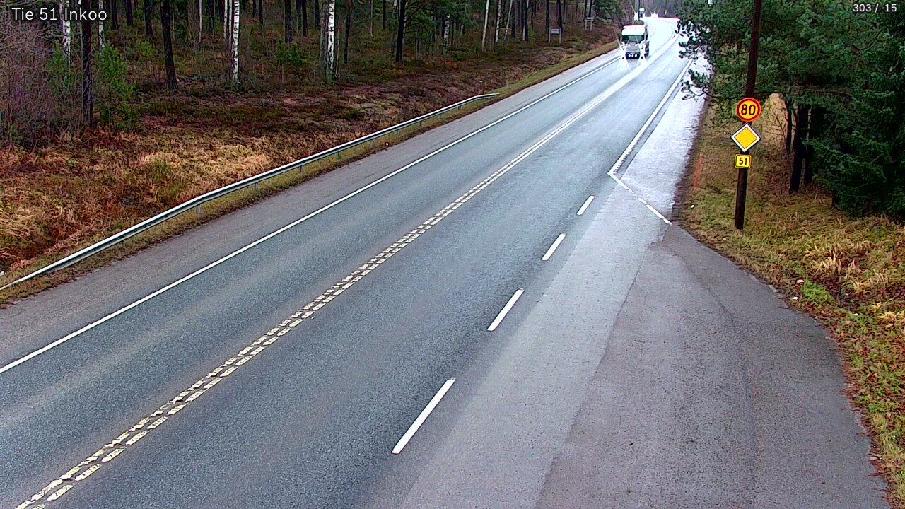 Weather Camera Image Road 51 Inkoo, Inkoo, Uusimaa
