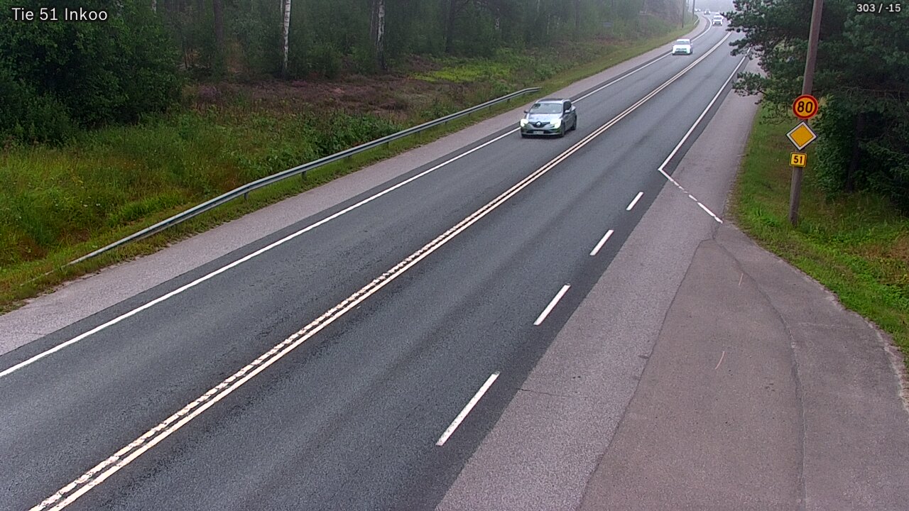 Weather Camera Image Road 51 Inkoo, Inkoo, Uusimaa