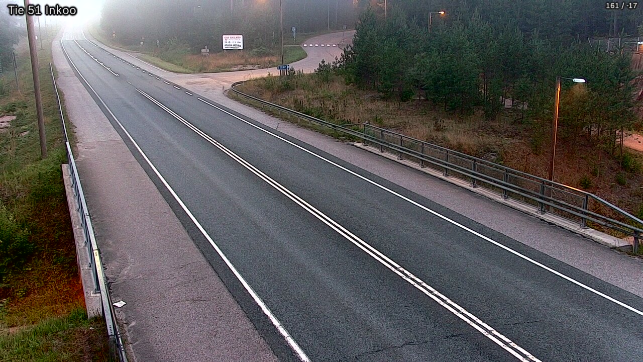 Weather Camera Image Road 51 Inkoo, Inkoo, Uusimaa