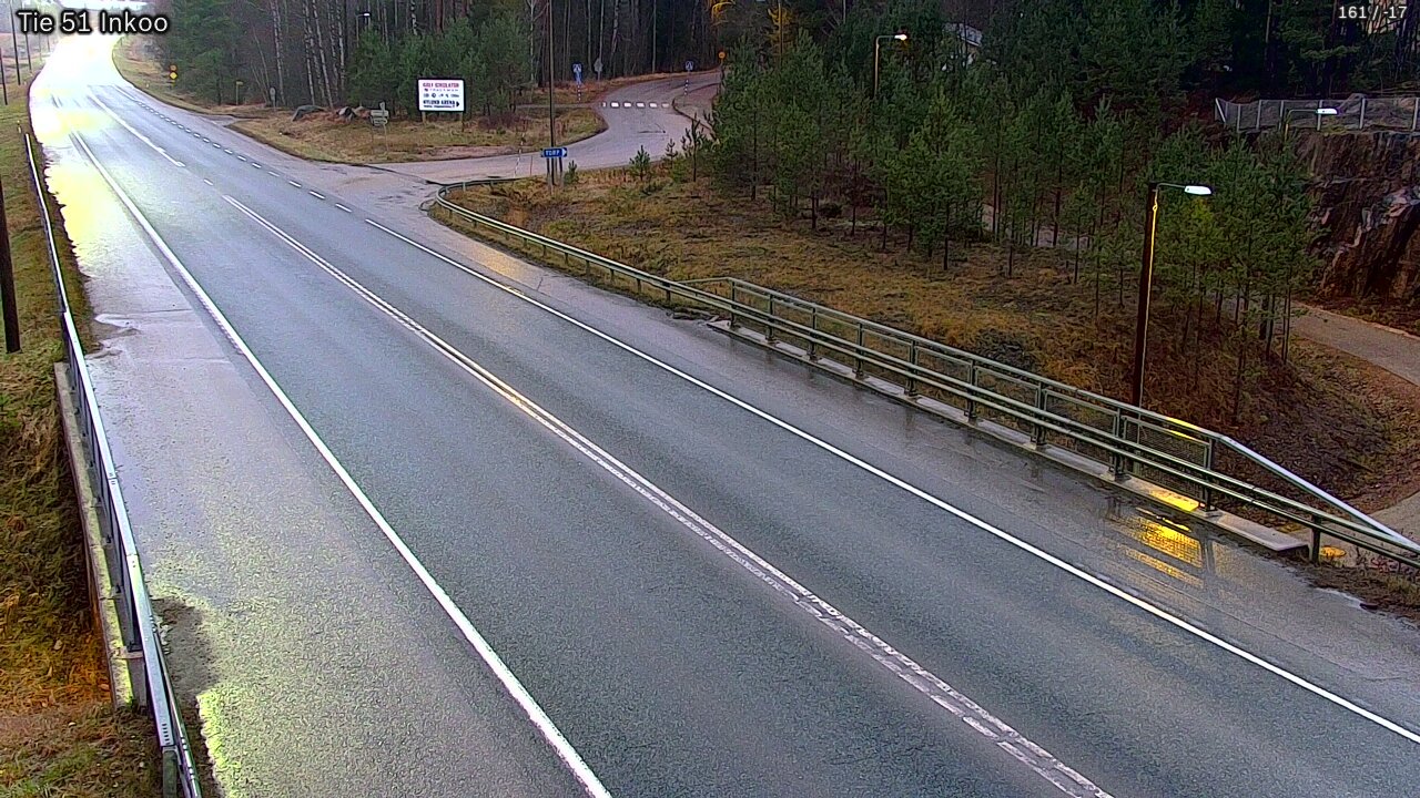 Weather Camera Image Road 51 Inkoo, Inkoo, Uusimaa