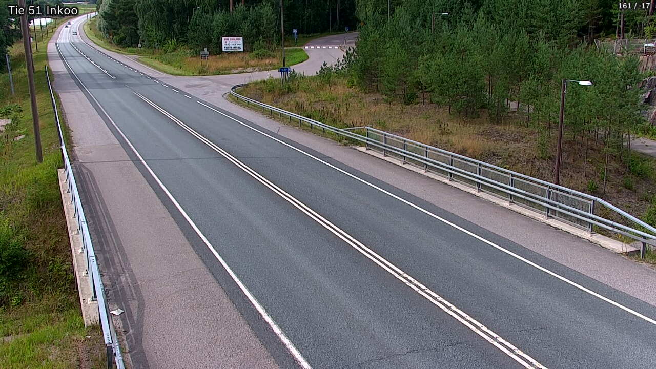 Weather Camera Image Road 51 Inkoo, Inkoo, Uusimaa