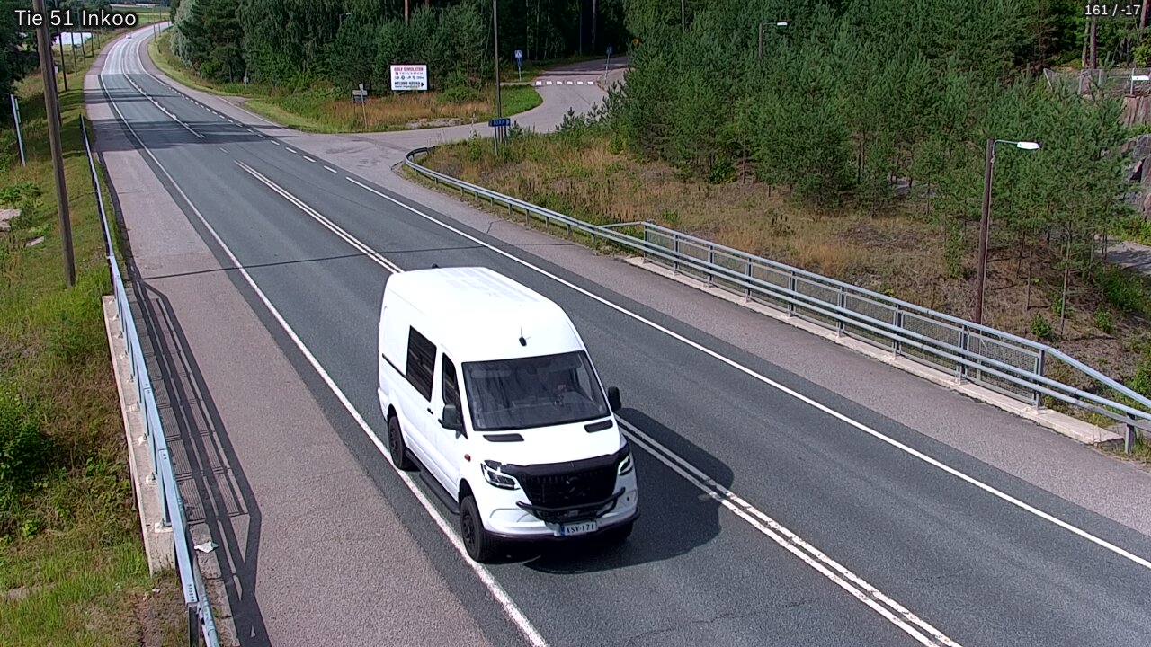 Weather Camera Image Road 51 Inkoo, Inkoo, Uusimaa