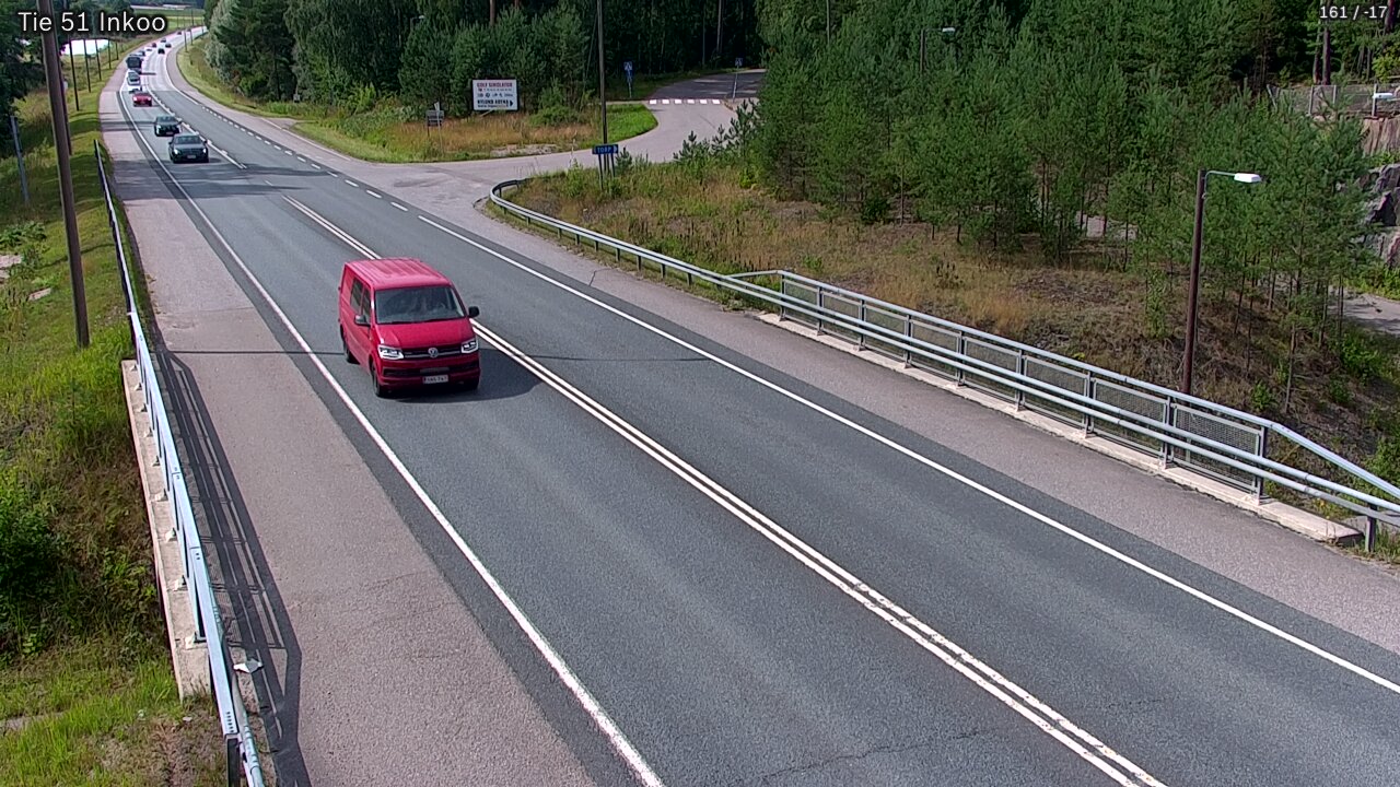 Weather Camera Image Road 51 Inkoo, Inkoo, Uusimaa